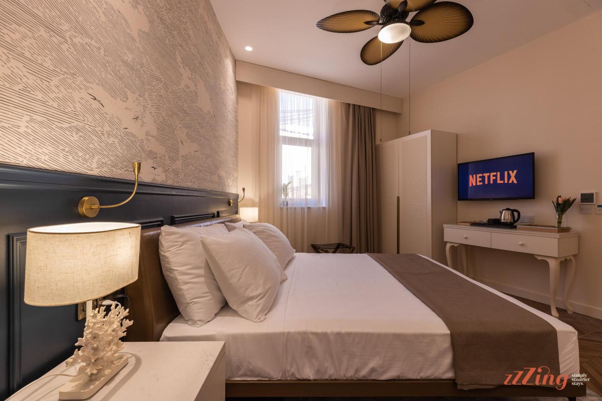 El Doris Boutique Living Hotell Marsaskala Rum bild